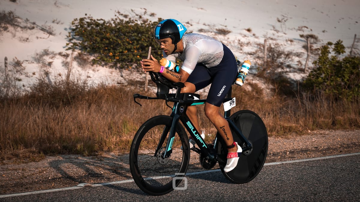 Lucas Cabral, primeiro amador do IM70.3 Aracaju-Sergipe