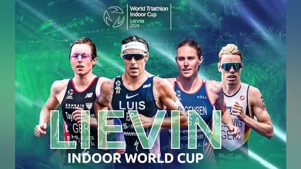 Primeira World Cup de Triathlon Indoor da história acontece neste sábado na França