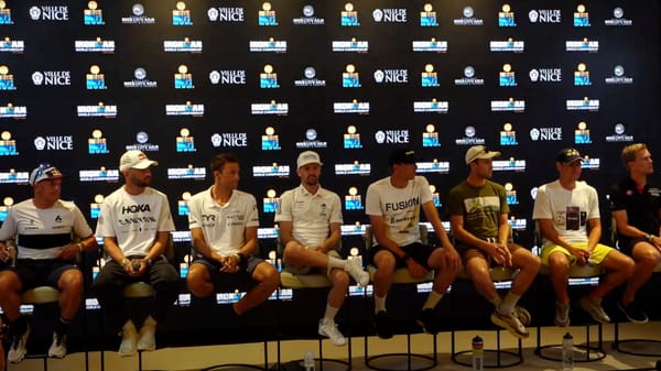 IM NICE Press Conference: Triatletas dão "a palavra"